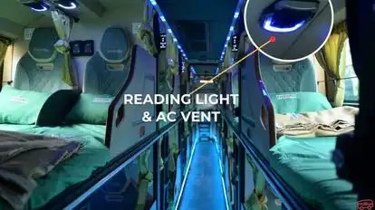 KOHINOOR TRAVELS Bus-Seats layout Image