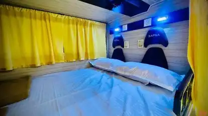 Sapna Tours and Travel Bus-Seats Image
