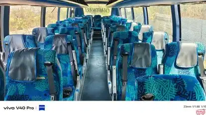 Chaudhari Travels Bus-Seats layout Image