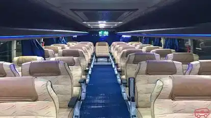 Raj Bus Services Bus-Seats layout Image