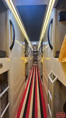 Babu Travels Bus-Seats layout Image