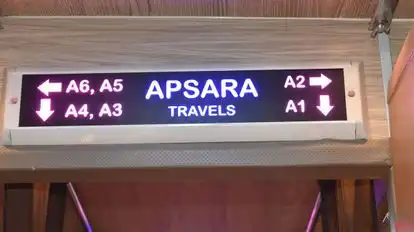 APSARA TRAVELS Bus-Seats layout Image