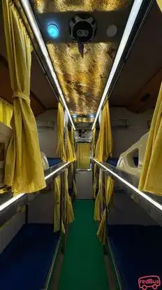 Prince Travels Bus-Seats layout Image