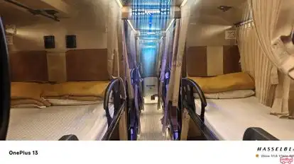 KRSNA Travels Bus-Seats Image