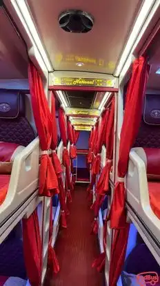 National  travels Bus-Seats layout Image