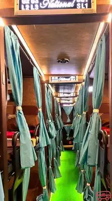 National travels Bus-Seats layout Image