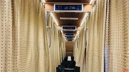 New Loksewa Travels Bus-Seats layout Image