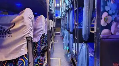 Olive Travels Lines Bus-Seats layout Image