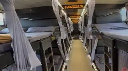 The Abha Travels Bus-Seats layout Image