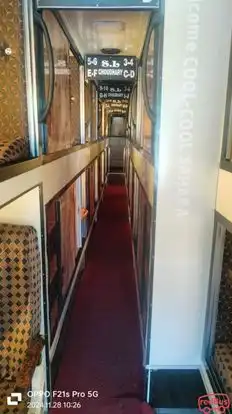 Sahara Travels Bus-Seats layout Image