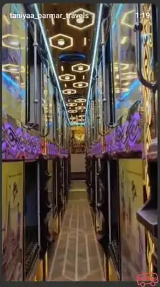 Taniya Travels Bus-Seats layout Image