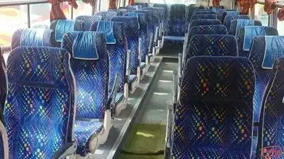 Pooja Travels Bus-Seats layout Image