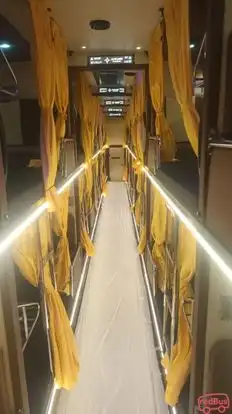 Aakash Travels Bus-Seats layout Image