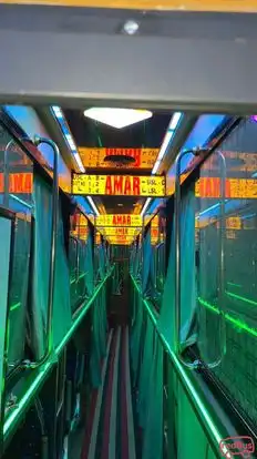 Amar Travels Bus-Seats layout Image