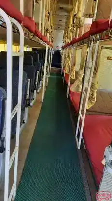 JG Travels Bus-Seats layout Image