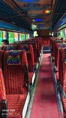 Samanta Travels Bus-Seats Image