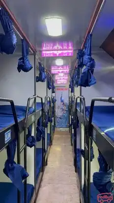 Jyotiba Tours & Travels Bus-Seats layout Image