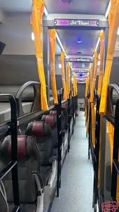 Sri Vaari Travels Bus-Seats layout Image