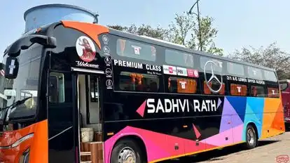 Sadhvi Rath Bus-Seats layout Image
