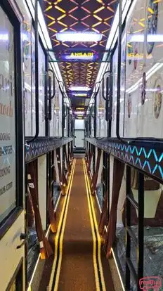 Ansari Travels Bus-Seats layout Image
