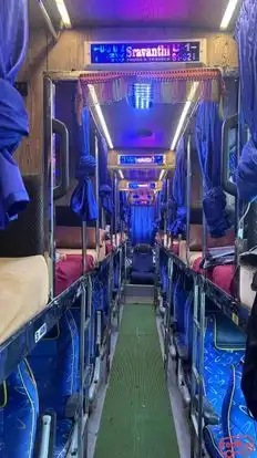 Sri Laxmi Sravanthi Siva Tours And Travels Bus-Seats layout Image