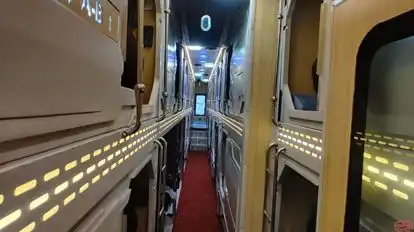 Raj Shila Travels Bus-Seats layout Image