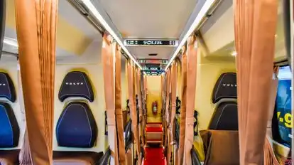 Go Tour Travels and Holidays Bus-Seats layout Image