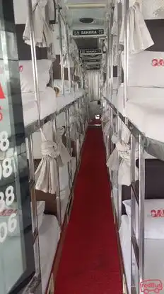 SK SAHARA TRAVELS Bus-Seats layout Image