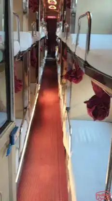 Sindh Radhe Travels Bus-Seats layout Image