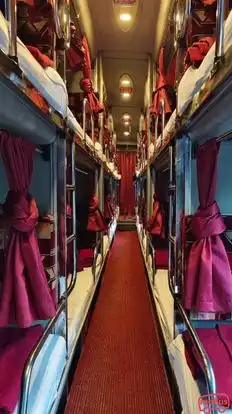 Sindh Radhe Travels Bus-Seats layout Image