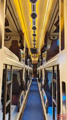 Sindh Radhe Travels Bus-Seats layout Image