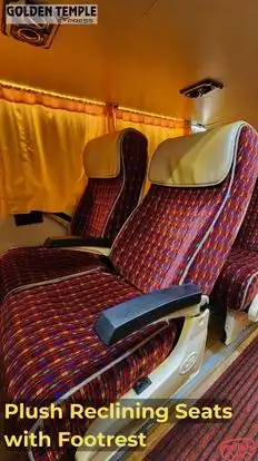 Golden Temple Express Volvo Bus-Seats Image