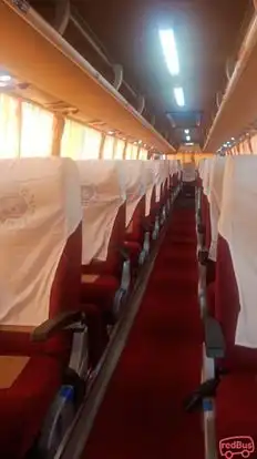 Golden Temple Express Volvo Bus-Seats layout Image