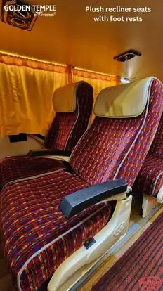 Golden Temple Express Volvo Bus-Seats Image