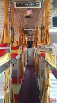 VIVIN Travels Bus-Seats layout Image