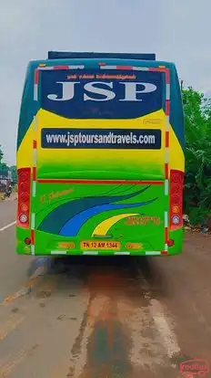 JSP Tours and Travels Bus-Seats layout Image