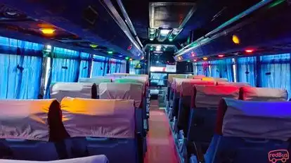 Arjun Holidays Bus-Seats layout Image