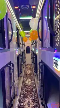 Shree Balaji Express Bus-Seats layout Image