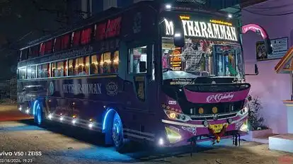 MNT Mutharamman Travels Bus-Seats layout Image
