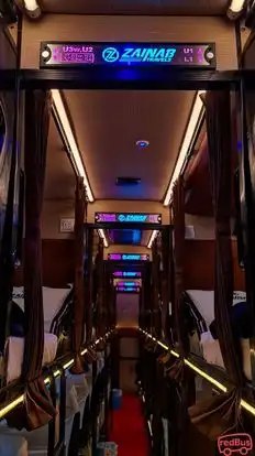 Zainab Travels (Under ASTC) Bus-Seats layout Image