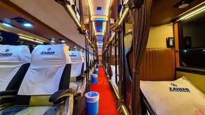 Zainab Travels (Under ASTC) Bus-Seats layout Image