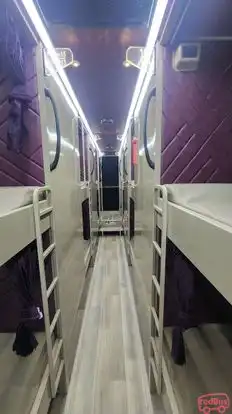Manish Travels Bus-Seats layout Image
