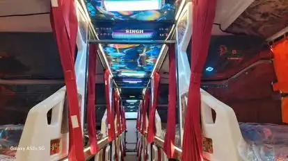 Singh Bus Service Bus-Seats layout Image