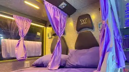 Purple Wings Coaches Bus-Seats Image