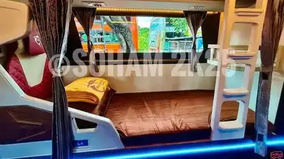 Jio Dolphin Travels Bus-Seats layout Image