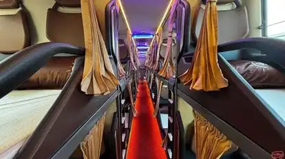 Sunrise Tours and Travels Bus-Seats layout Image