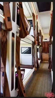 Sunrise Tours and Travels Bus-Seats layout Image