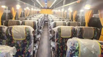 PRAWAS TOURS & TRAVELS Bus-Seats layout Image