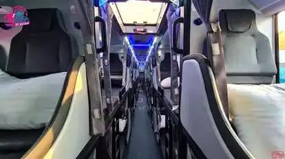 Chartered Speed Limited Bus-Seats layout Image