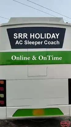 SRR Holidays Bus-Seats layout Image